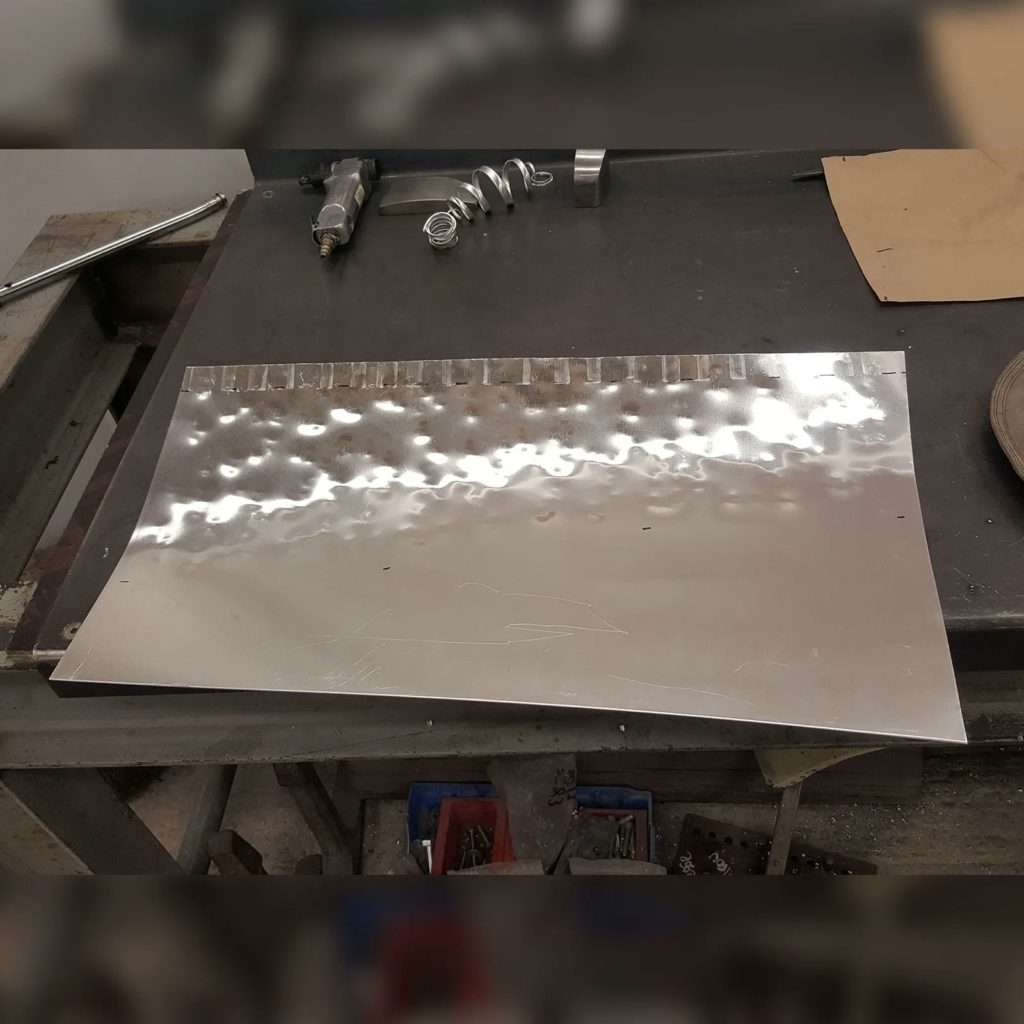 Another example of our metal working abilities going towards the finished 1953 Jowett Jupiter fastback. Starting from nothing and creating something like this is a talent that not all restoration companies have.