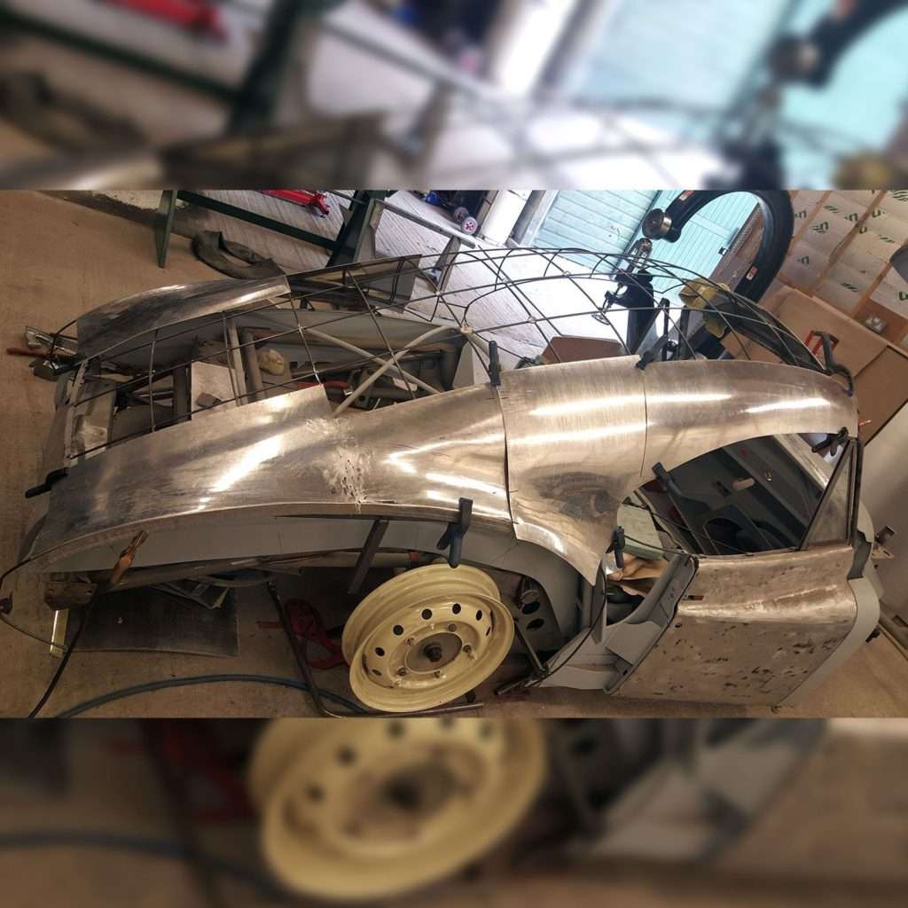 The journey of restoring the 1953 Jowett Jupiter at 70s Car Restoration presses on, building up and shaping towards perfection. Every step takes us closer to achieving the desired form.