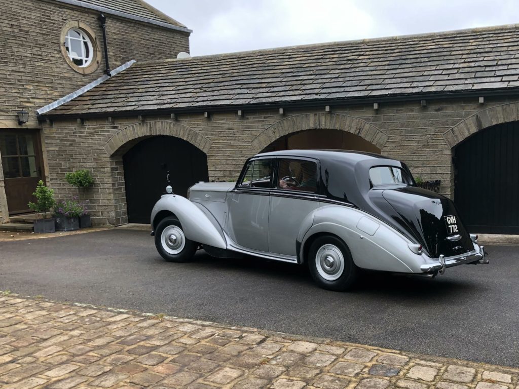 Beryl the Bentley R Type is back with her delighted owners, but not for long before her first outing!