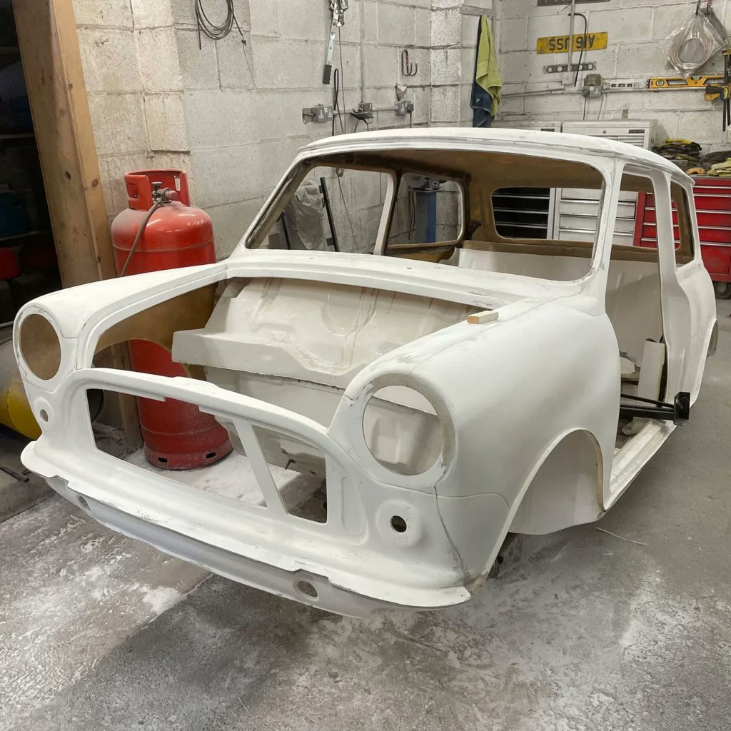 The next job on the Hawk Mini Sprint was to cut out all the apertures.
