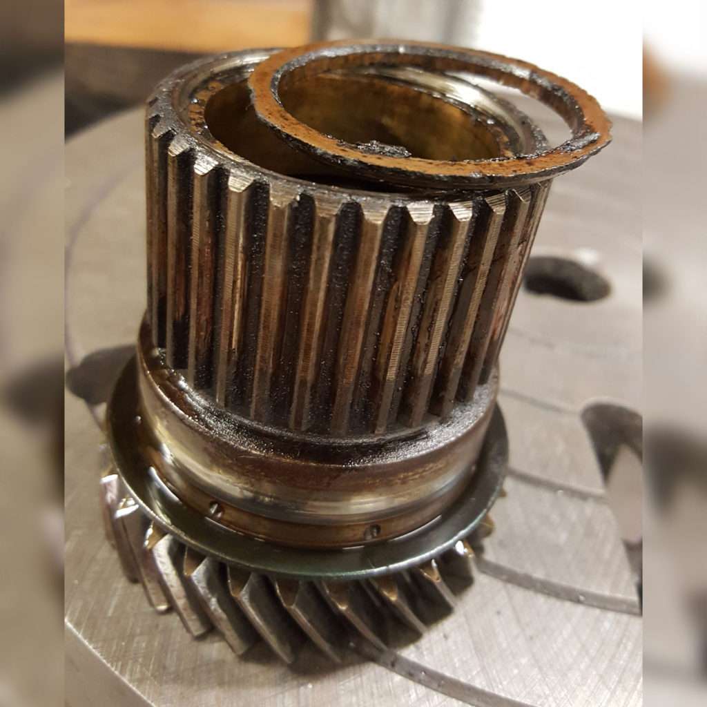 Uh-oh, looks like the primary gear of our Midas MkII restoration project needs some serious attention. Time to get to work!