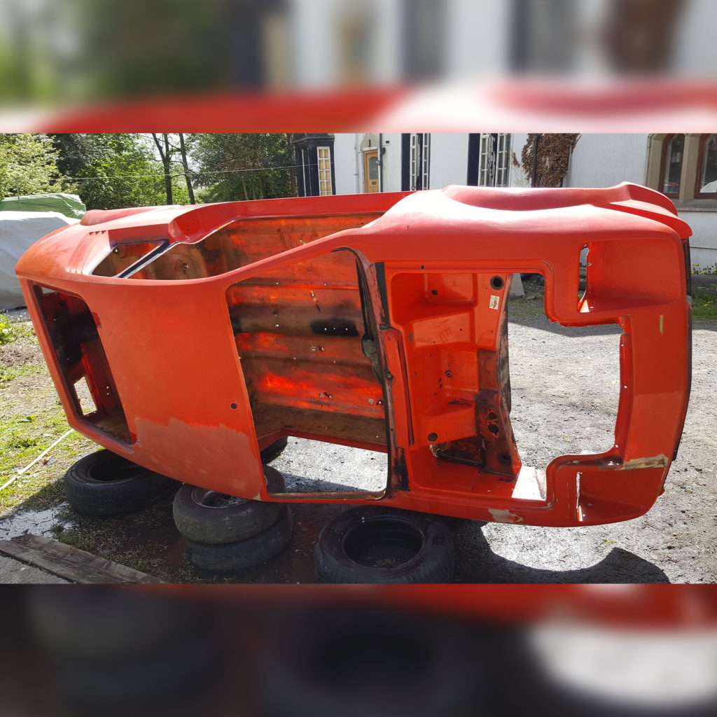 Time to get the Midas MkII a little cleaner. After a thorough clean using traffic film remover and jet wash, it will be ready for the next step in the restoration process.