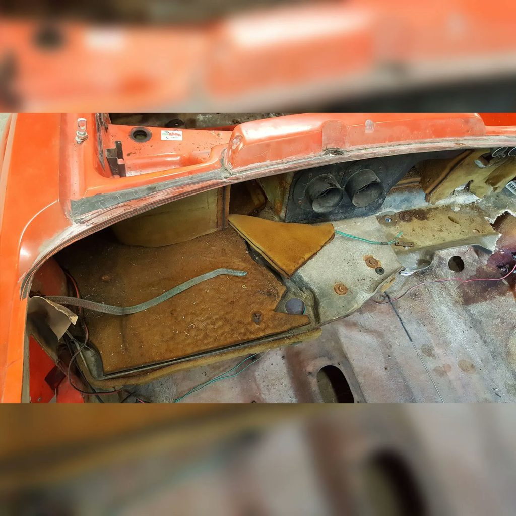Curious what's behind the original dash? We uncovered the heater matrix and more offside damage of our Midas MkII restoration project. Time for some repairs