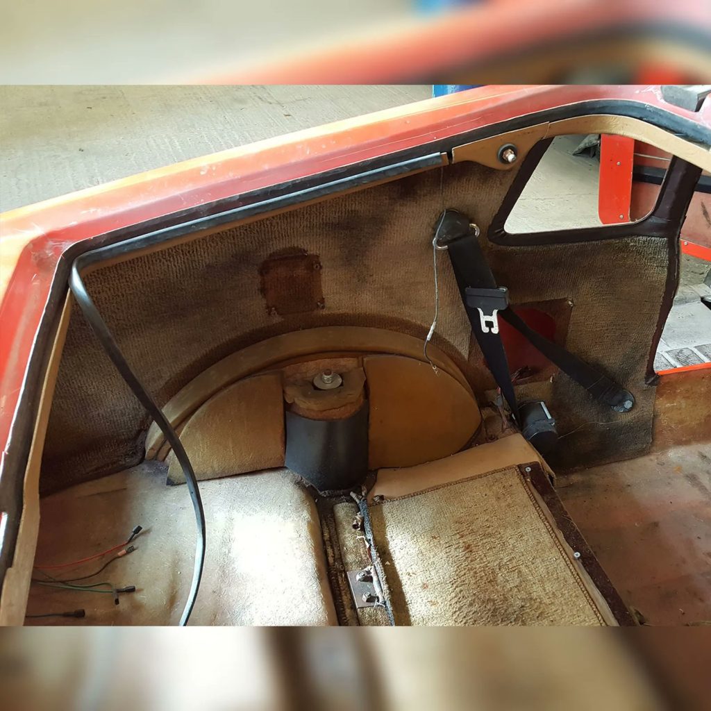 The rear of the Midas MkII is in need of some attention, but we're up for the challenge.