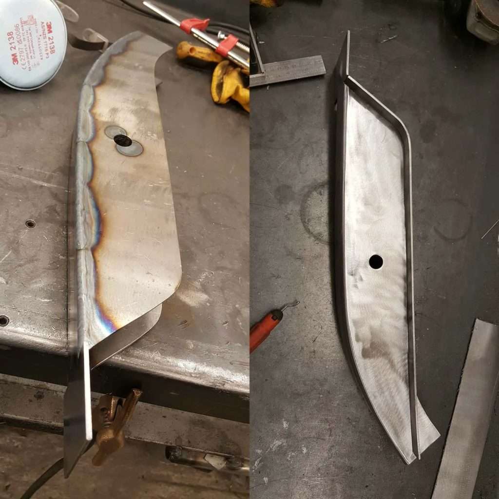 During the early phases of work on the Ford Capri Mk3, we took on the task of fabricating rear chassis legs right here in our workshop. Our commitment to quality and precision shines through in every detail.